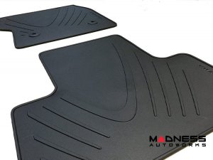 Alfa Romeo Stelvio Floor Mats - Genuine Alfa - All Weather Rubber